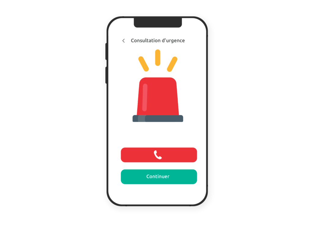 Déchargez les services d'urgence et aidez les patients